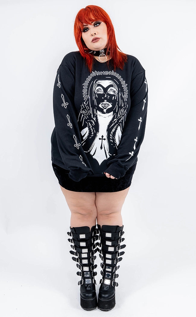 Madonna Long Sleeve Sweatshirt | Plus Size