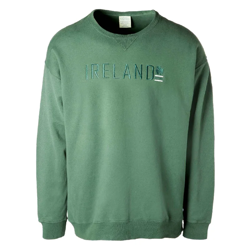 Ireland Sweatshirt with Shamrock Sweatshirt Hoodie Collection