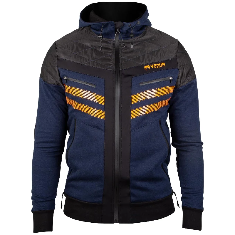 Venum Laser 2.0 Hoodie - Blue Heather Grey - Exclusive Women's discounted jackets