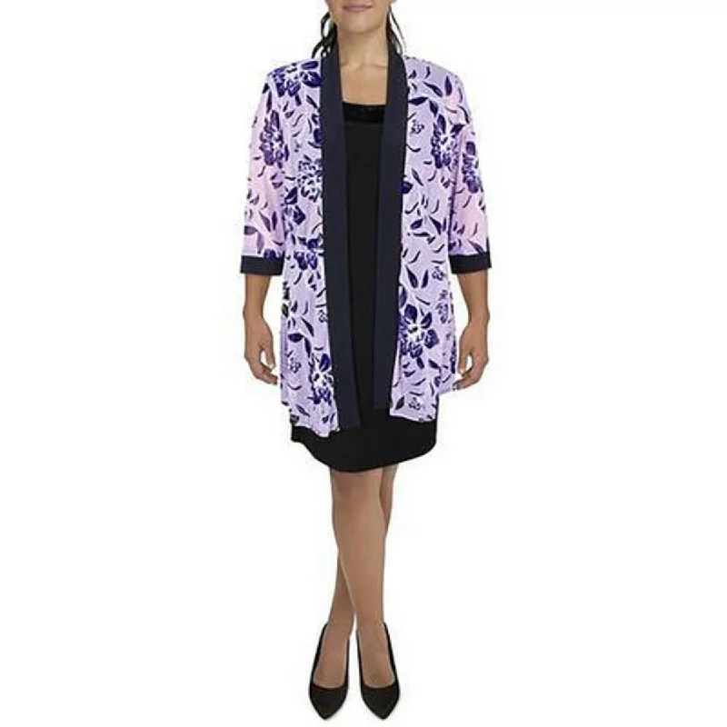 Womens Mesh Printed Duster Blazer Modern Women’s Blazer