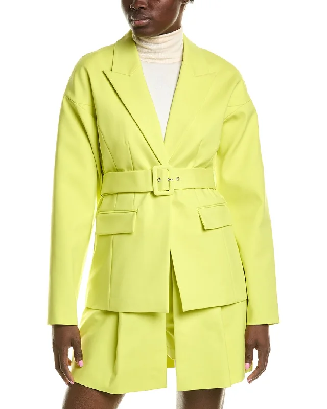 BCBGMAXAZRIA Belted Jacket Elegant Blazer Dress