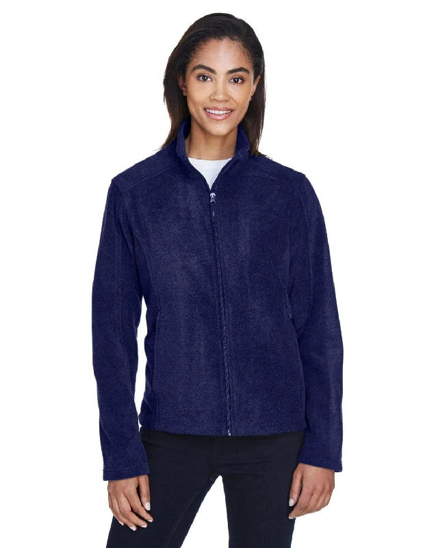 Core 365 Journey Ladies Fleece Jacket | Classic Navy Women's budget jackets