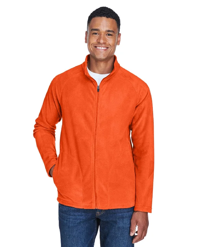 Team 365 Mens Campus Microfleece Jacket | Sport Orange Women's boho jackets