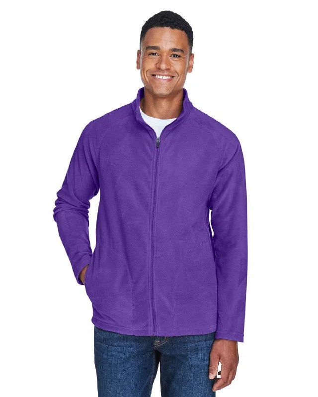 Team 365 Mens Campus Microfleece Jacket | Sport Purple Women's luxury jackets