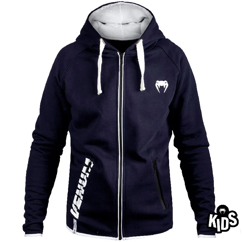 Venum Contender Kids Hoodie - Navy - Exclusive Women's cotton jackets