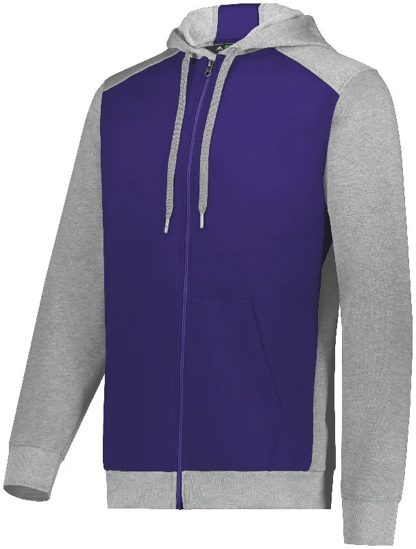 PURPLE/GREY HEATHER