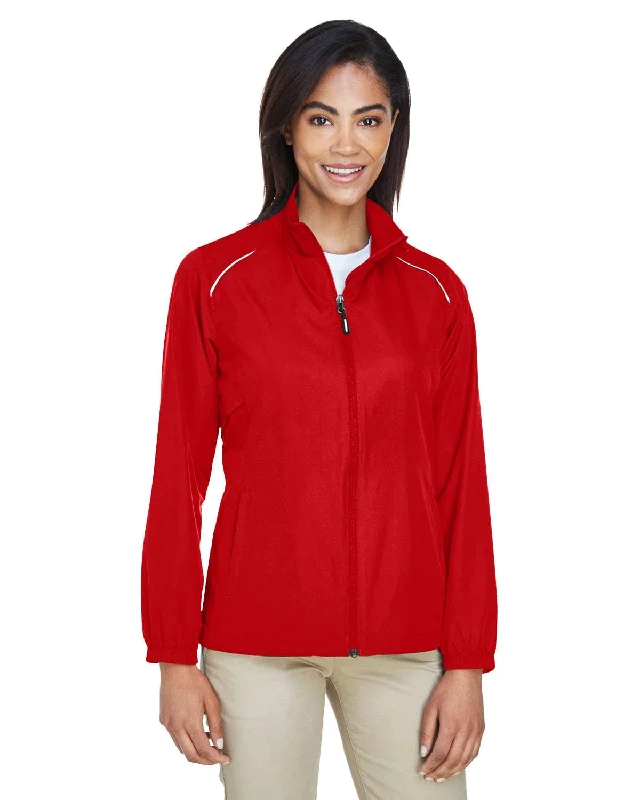 Core 365 Motivate Ladies Unlined Lightweight Jacket | Classic Red Women's boho jackets