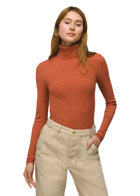 PrAna Foundation Rib Turtleneck Sweater - Womens Layering sweaters