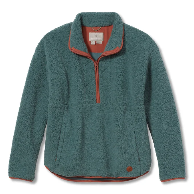 Royal Robbins Urbanesque Sherpa 1/2 Zip - Womens Comfortable sweaters for all seasons