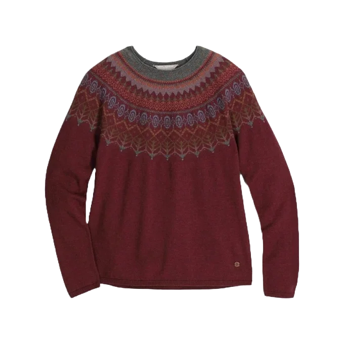 Royal Robbins Westlands Fairisle Crew - Womens Best sweaters for cozy nights