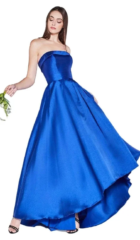 Ladivine 5277 - Strapless High Low Hem Gown Bridesmaid Dresses Must-have party dresses for this season