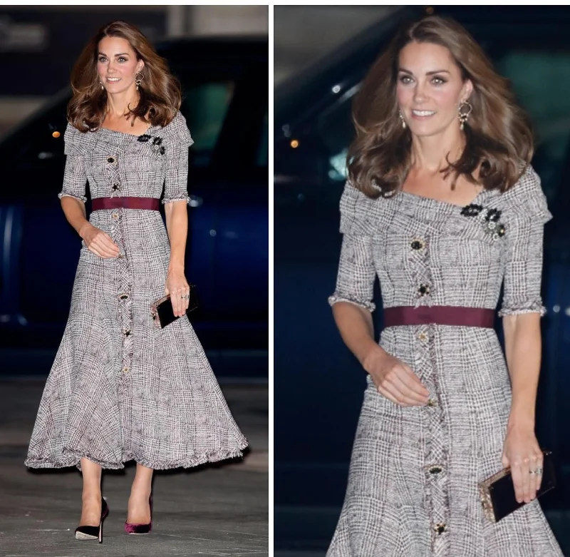 plaid Cambridge - Kate Middleton inspired dress Printed unclassified dresses