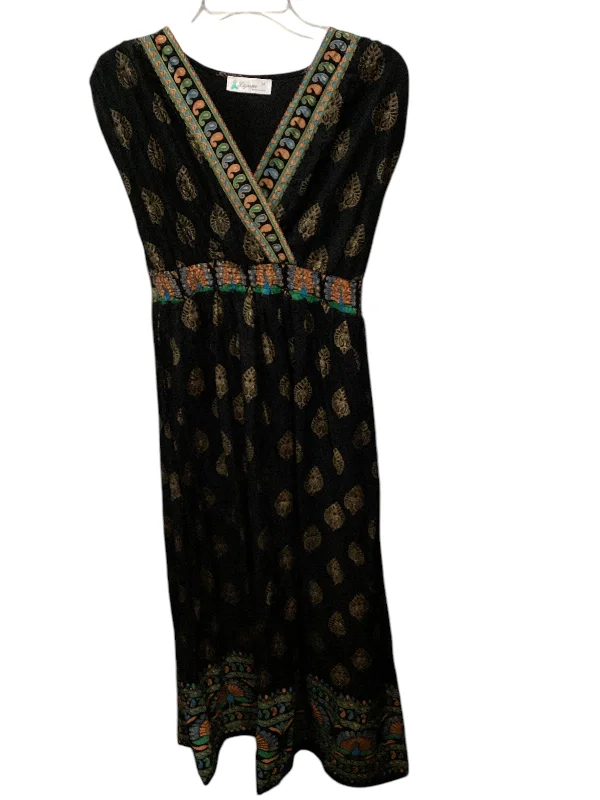 Dress Casual Maxi By Cmf In Multi-colored, Size: M Wrap Maxi Skirt