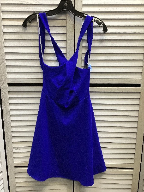 Dress Party Midi By Lulus In Royal Blue, Size: M Button-front Midi Skirt