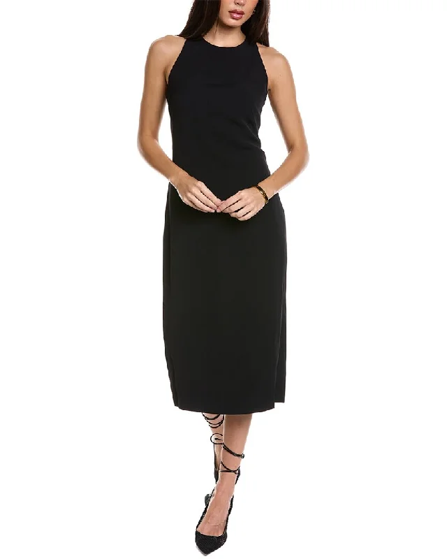 Theory Crossback Midi Dress High-Waisted Midi Skirt