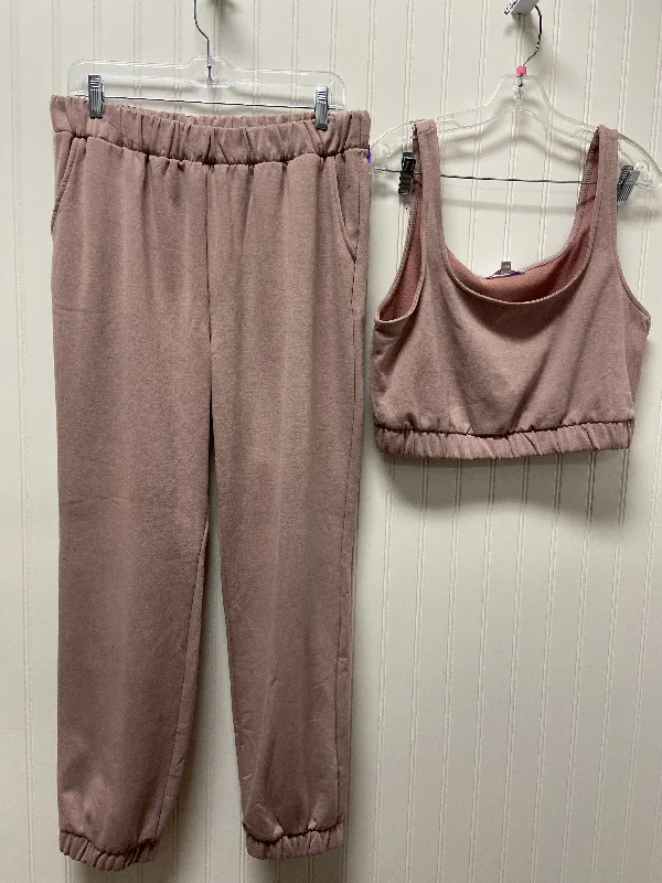 Mauve Pants Set 2pc Iris, Size L